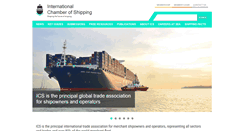 Desktop Screenshot of ics-shipping.org